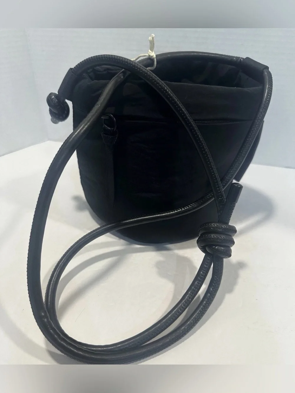 Adidas Black Puffer Bucket Bag with Drawstring Bag